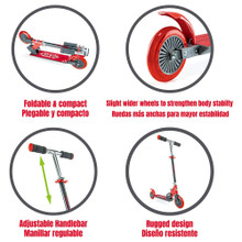 City Scooter Moltó Roter Klapproller