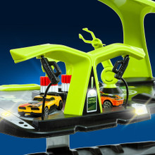 Sehr Super Parkplatz 5 Etagen + 10 Autos + Wandteppichspiel 20420/WEB2