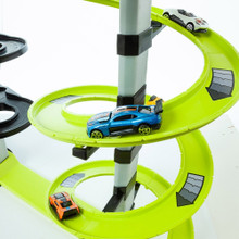 Sehr Super Parkplatz 5 Etagen + 10 Autos + Wandteppichspiel 20420/WEB2