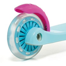 Kinderroller mit Lichtern – Maxi-Rosa-Roller