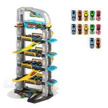 Spielzeugparkplatz „Futuro“ 6 Etagen + 10 Autos 22431/WEB1