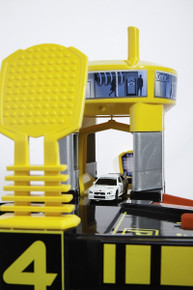 Spielzeugparkplatz 7 Etagen + 10 Autos + Spielteppich 15419/WEB2