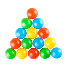 Spielplatz mit 25 farbigen Bällen inklusive 23733