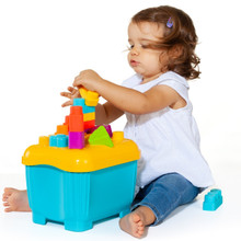 Aktivitätsbox mit sehr 15 Teilen, Puzzles und Blöcken 23476