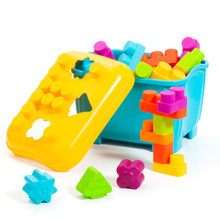 Aktivitätsbox mit sehr 15 Teilen, Puzzles und Blöcken 23476