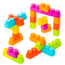 Aktivitätsbox mit sehr 15 Teilen, Puzzles und Blöcken 23476