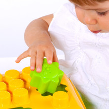 Aktivitätsbox mit sehr 15 Teilen, Puzzles und Blöcken 23476