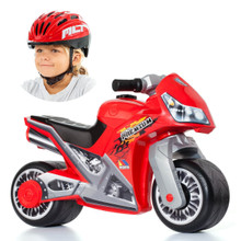 Very Cross Premium Kindermotorrad + roter Helm MLT 12221/WEB1