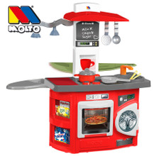 Elektronische Spielzeugküche von Very Kitchen Red + Zubehör 13153/WEB2