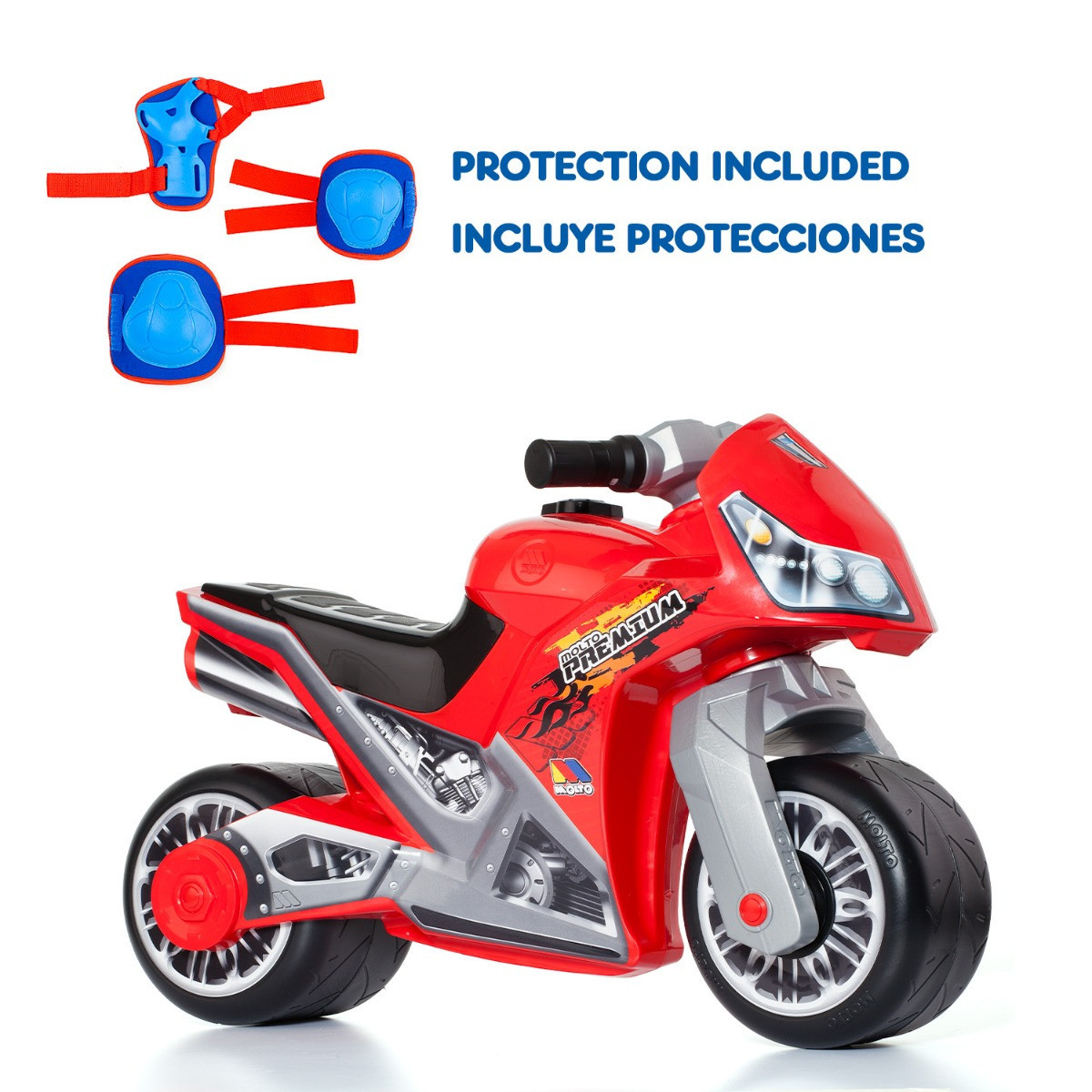 Sehr Cross Premium Riding Motorrad Rot + Blau Protektoren 12221/WEB4