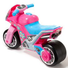 Moto Moto Cross Premium Ride-On Pink + Pink Protektoren 12222/WEB3