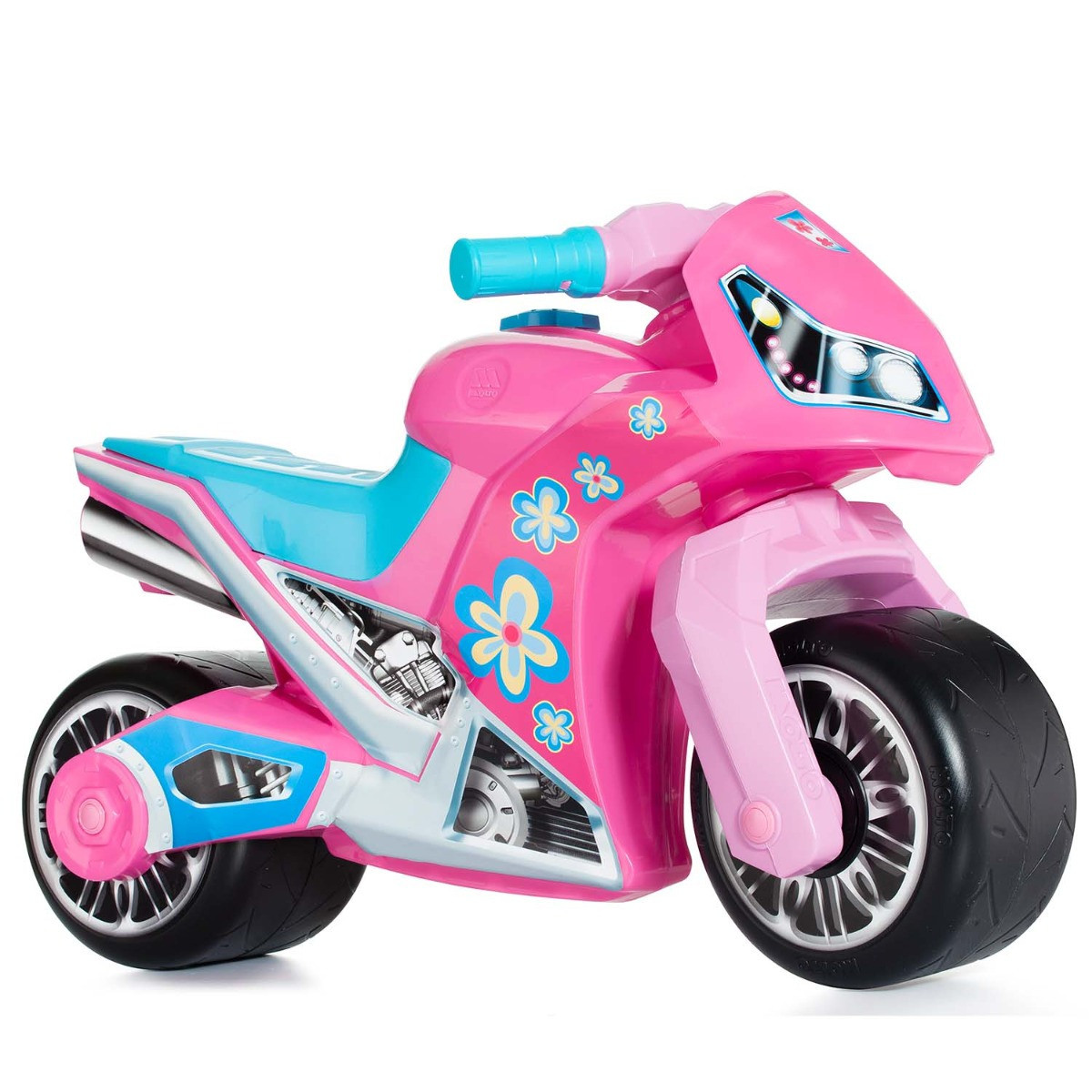 Very Cross Premium Pink Rennmotorrad + Pink MLT 12222/WEB1 Helm