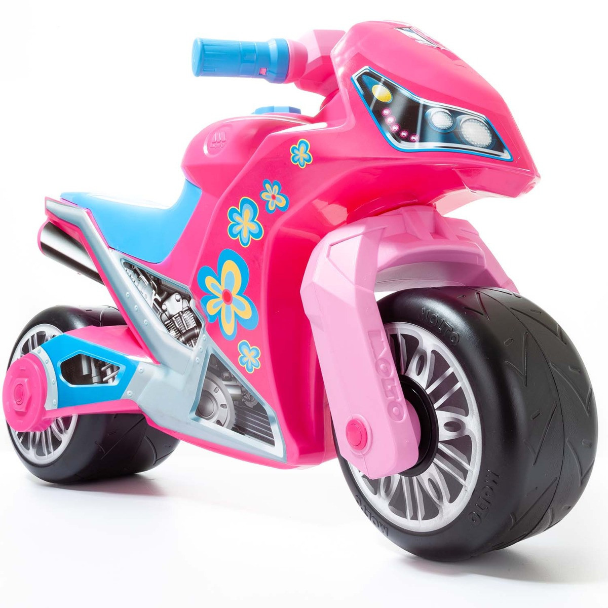 Very Cross Premium Pink Rennmotorrad + Pink MLT 12222/WEB1 Helm