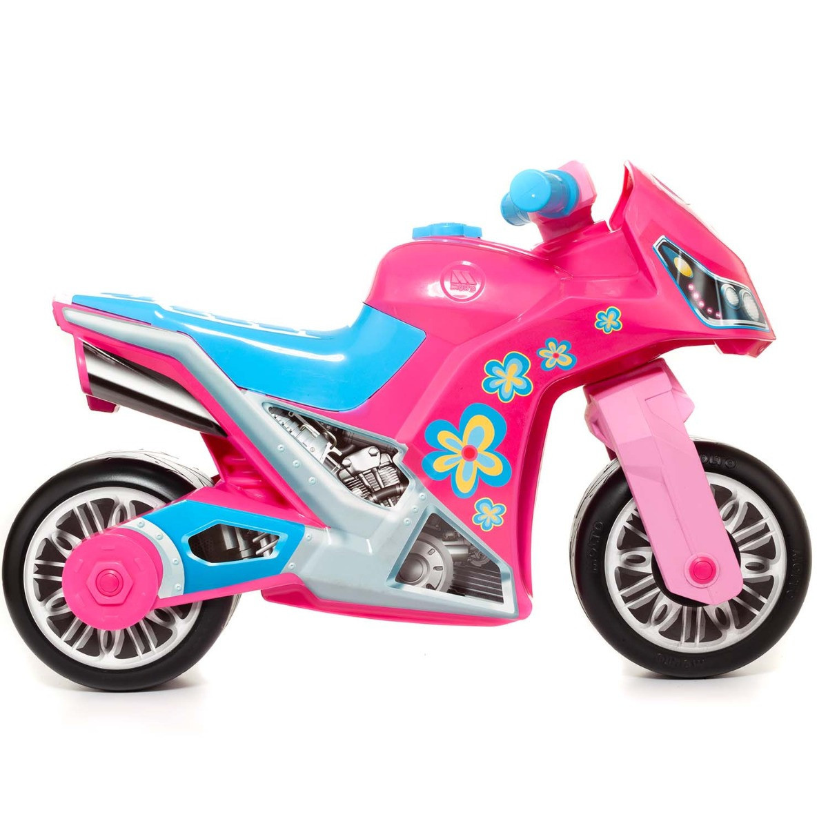 Very Cross Premium Pink Rennmotorrad + Pink MLT 12222/WEB1 Helm