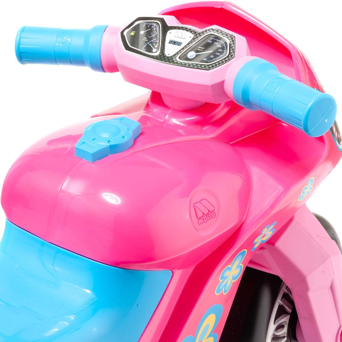 Very Cross Premium Pink Rennmotorrad + Pink MLT 12222/WEB1 Helm