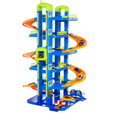 Blauer Spielzeugparkplatz 6 Etagen 05414/WEBB
