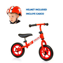 Red Very Minibike ohne Pedale + Red Star Helm 24211/WEB1