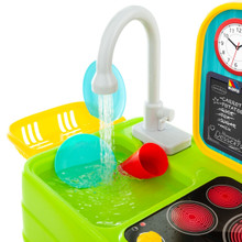Tischküche mit echtem Wasserhahn 24154