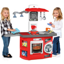 Elektronische Spielzeugküche von Very Kitchen Red + Zubehör 13153/WEBGR