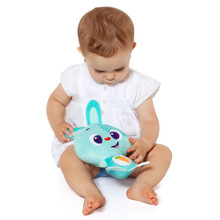 Peluche Bébé Lapin Bleu Molto