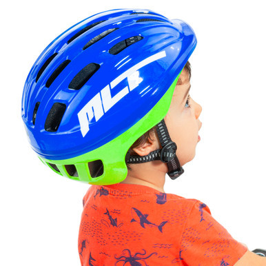 Set aus Blauem Helm und Protektoren von Molto