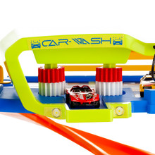 Parcheggio giocattolo "Future" 4 piani con 2 auto incluse Blu