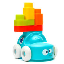 Voiture d'Activités Bleu avec Blocs de Molto