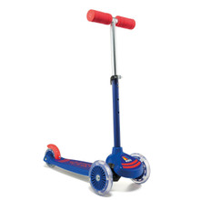 Kinderroller mit Beleuchtung – Maxi Scooter Blau