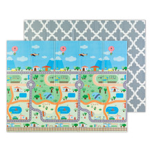 Tappeto da Gioco XXL Reversibile 150x200 cm Gusy Luz Moltó