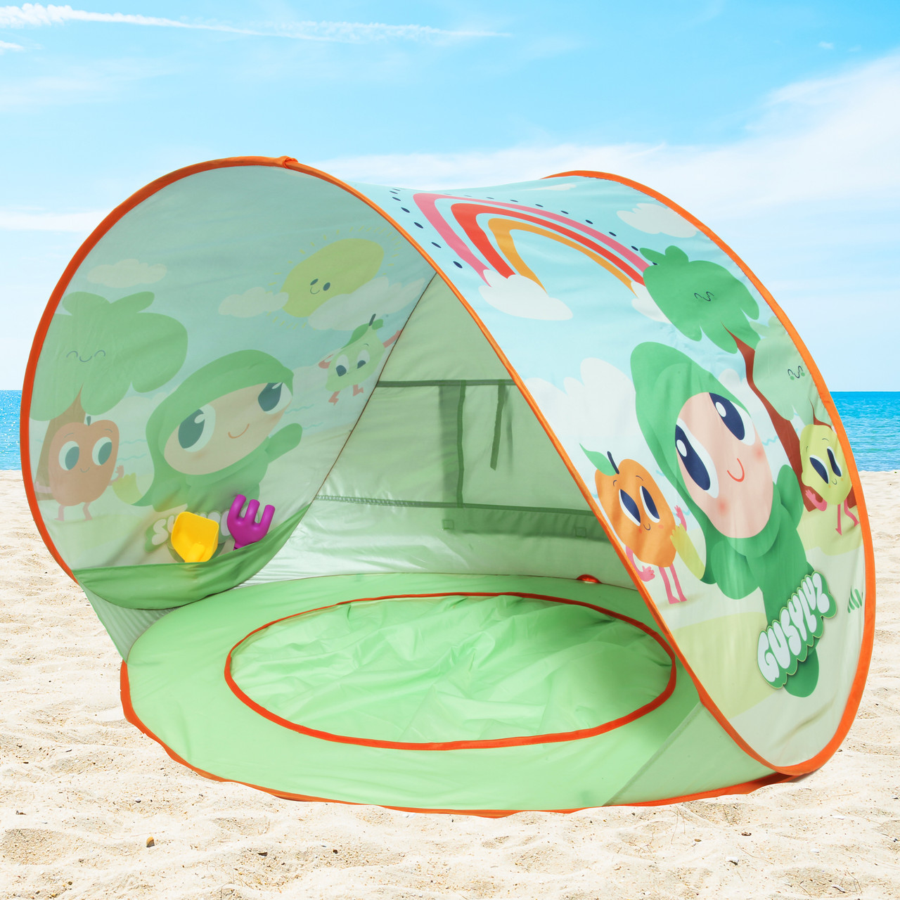 Tente de Plage pour Bébé. Gusy Luz Moltó