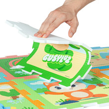 Schaumstoff-Puzzlematte 9-Teilig Wendbar Gusy Luz Moltó