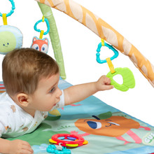 Aktivitätsbogen für Babys mit 5 Spielzeugen. Gusy Luz Moltó