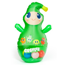 Stehaufpuppe Gusy Luz mit bunten Kugeln