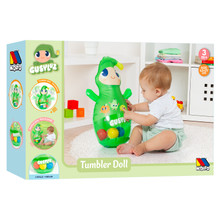 Stehaufpuppe Gusy Luz mit bunten Kugeln