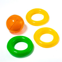 Jeu de basket gonflable pour piscine et jardin