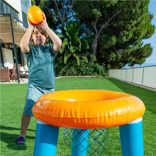 Jeu de basket gonflable pour piscine et jardin