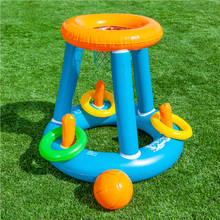 Jeu de basket gonflable pour piscine et jardin