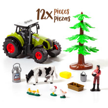 Ferme jouet avec tracteur sonore Moltó Farm