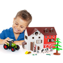 Ferme jouet avec tracteur sonore Moltó Farm
