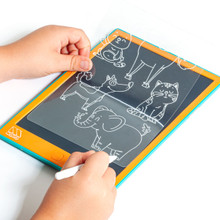 Tablette de dessin LCD 10" avec pochoirs