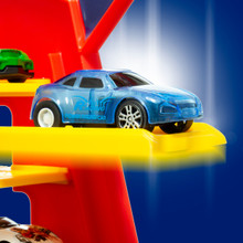 Parking de jouet Downtown avec 2 étages + 1 looping