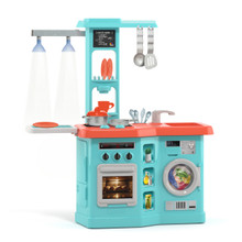 Cucina giocattolo elettronica Studio con luci e 12 accessori