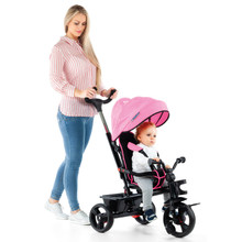 Tricycle évolutif Rose Foldable Molto
