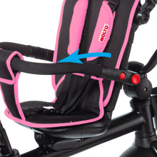 Tricycle évolutif Rose Foldable Molto
