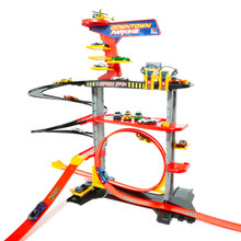 Parking de jouet Downtown avec 2 étages + 1 looping