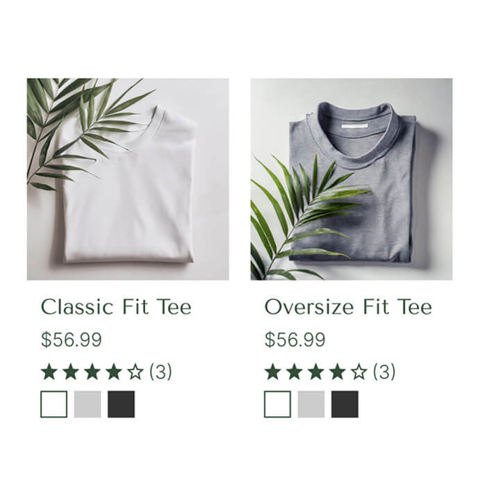 Grove product cards