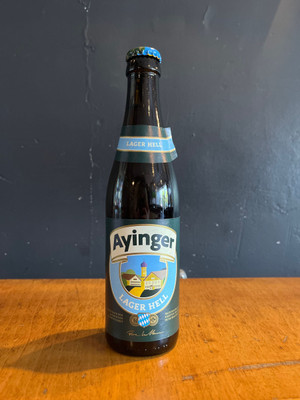 Ayinger ~ Hells 33cl ~ German Lager 4.8% 330mla