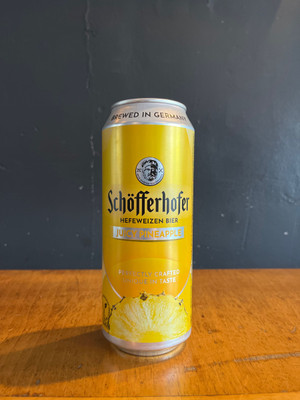 Schofferhofer ~ Pineapple ~ German Wheat Beer Pineapple Radler 2.5% 50cl