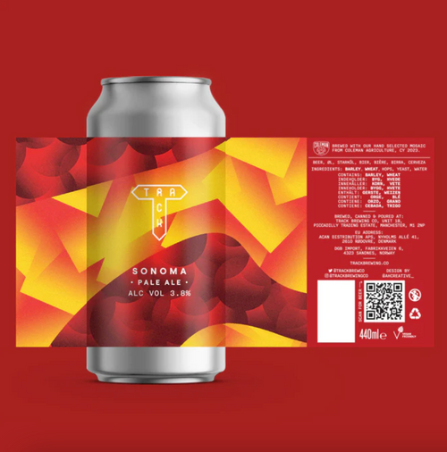 Track Brewing ~ Sonoma 9th Birthday Edition ~ Hand Selected Mosaic Pale 3.8% 440ml