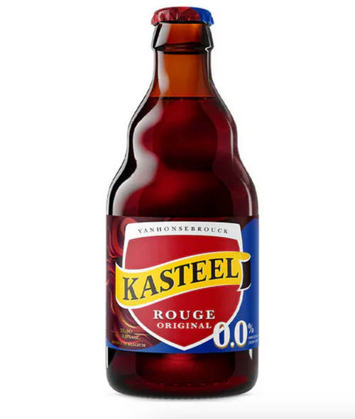 Kasteel ~ Rouge Alcohol-Free ~ Alcohol Free Belgian Fruit Beer 0.0% 33cl